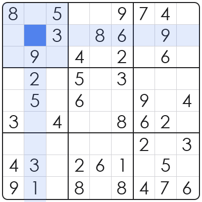 sudoku advanced solving methods
